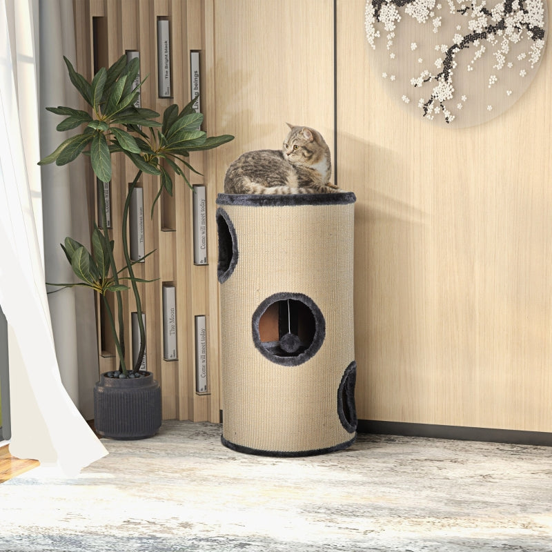 Cat Post Tree, 70cm Height Sisal Activity Center for Indoor Cats