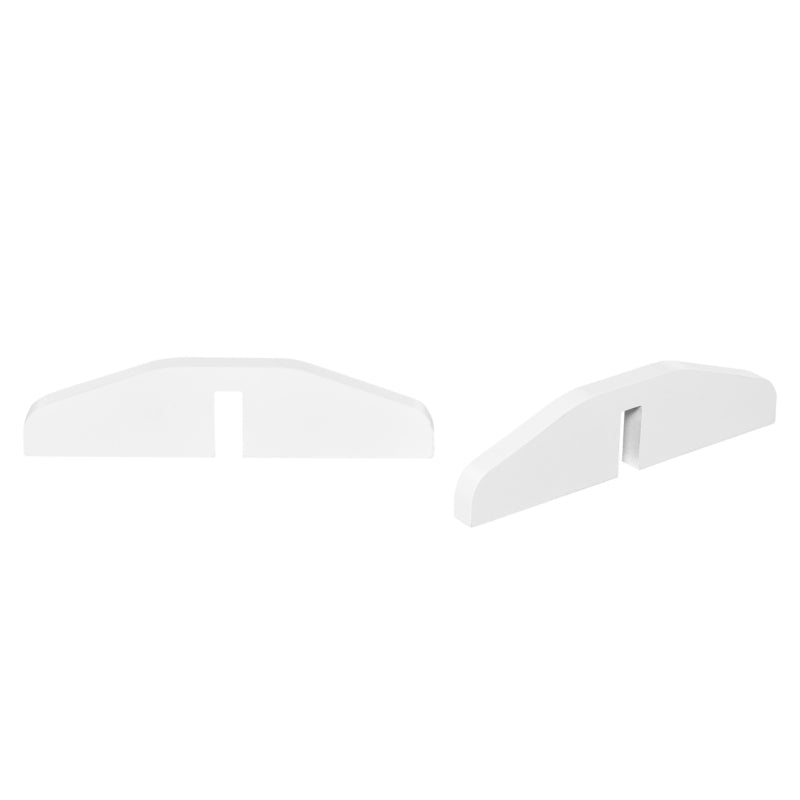 Dog Gate 3 Panels Freestanding Wood White