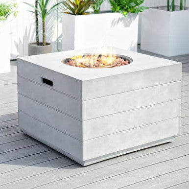 Stylish Square Outdoor Fire Pit Table - PAG-2140