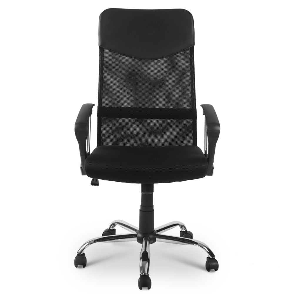 Mesh High Back Executive Multicolour Adjustable Swivel Office Chair, Recline, Mesh Seat(Black 1)