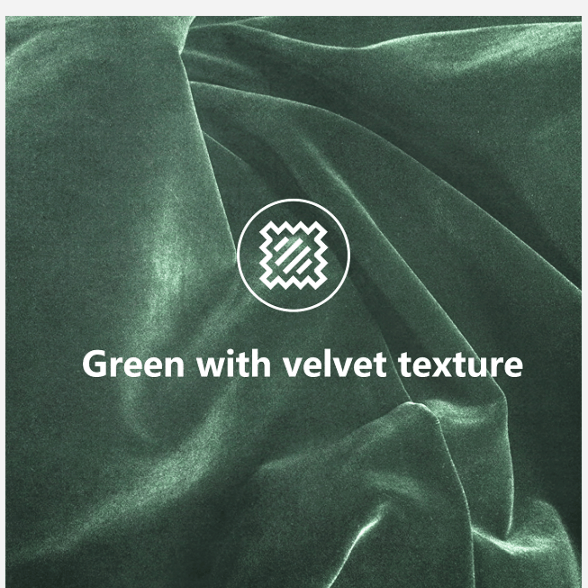 4ft6 Double Velvet Bed Frame - Winged Upholstered Headboard, Dark Green