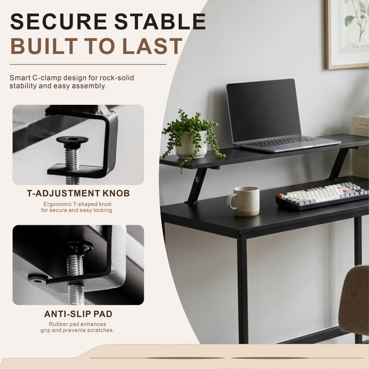 L Shaped Corner Desk - Home Office Computer Desk