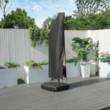 Waterproof Cantilever Parasol Cover UC-007 – Heavy Duty, All-Season Protection