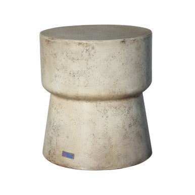 Outdoor Imitation Wood Waterproof Cylindrical Edge Coffee Table - PAT-2464ST