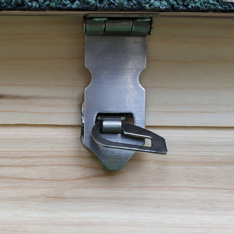 Chicken Coop with Nesting Box, Outdoor Run, Wooden