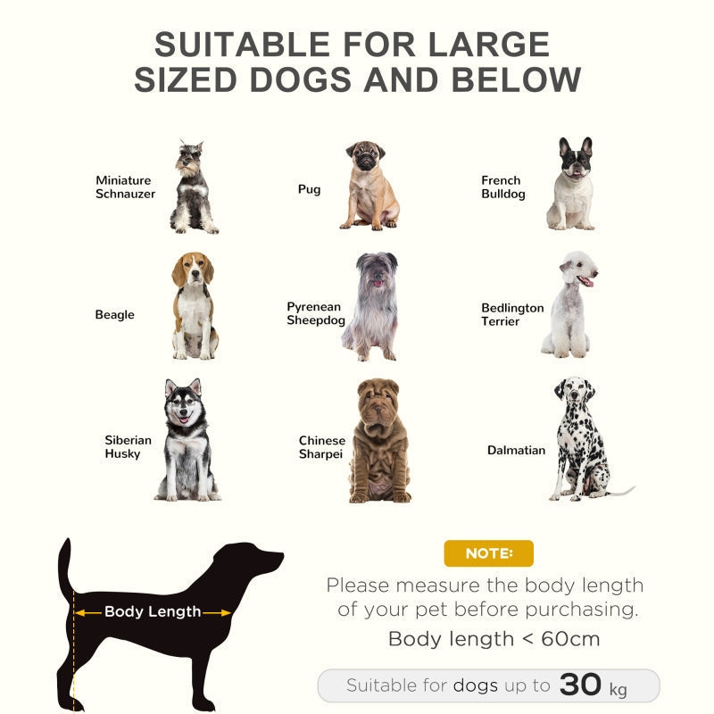 Raised Dog Bed, Elevated Cooling Portable Camping Pet Cot, Black Metal Frame