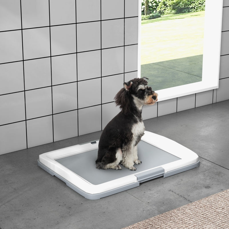 Dog Toilet Tray for Training, Indoor Outdoor, 63 x 49 x 6cm