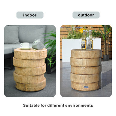 Outdoor Imitated Wood Side Table - PAT-2463ST