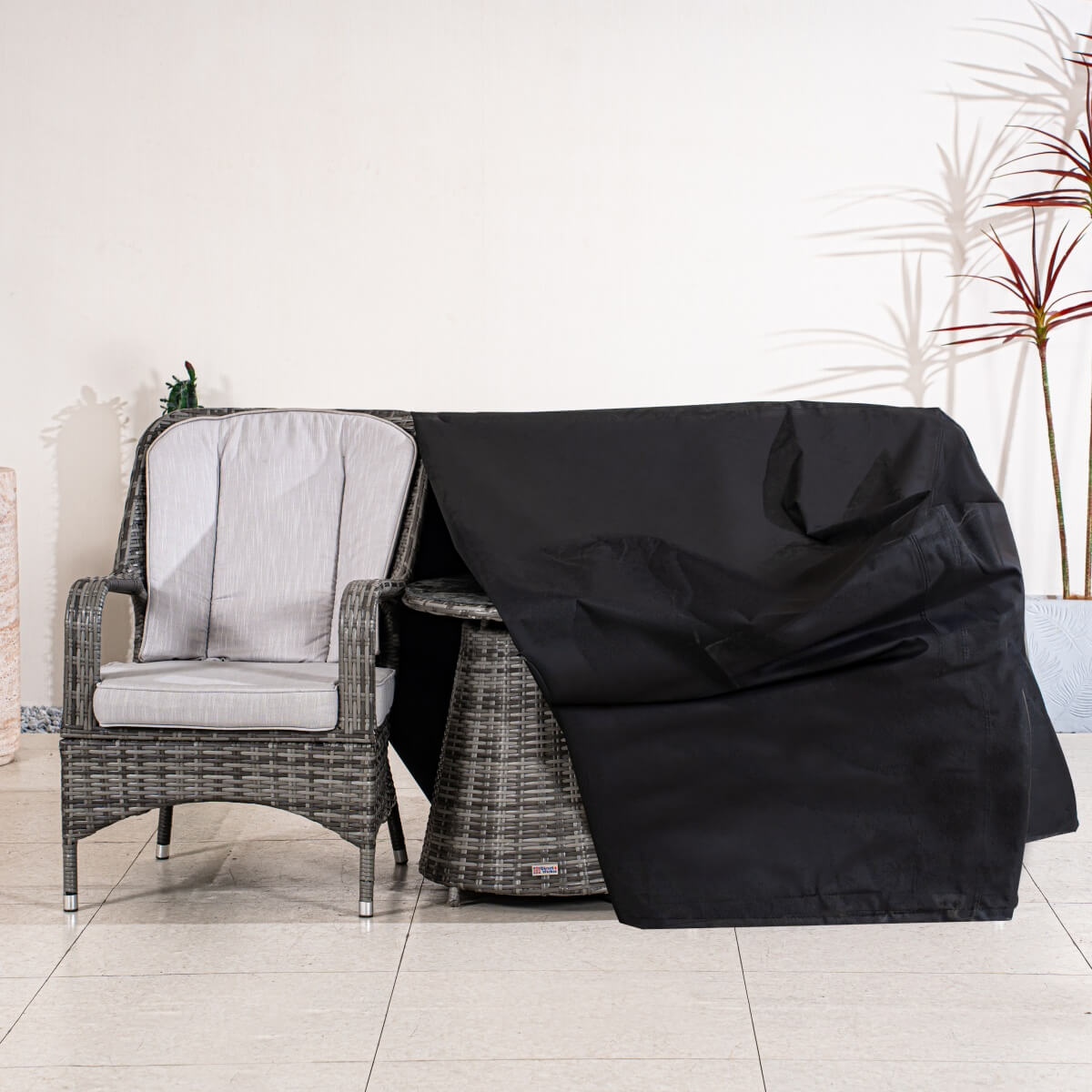 Waterproof Bistro Furniture Cover - Heavy Duty, All-Season Protection