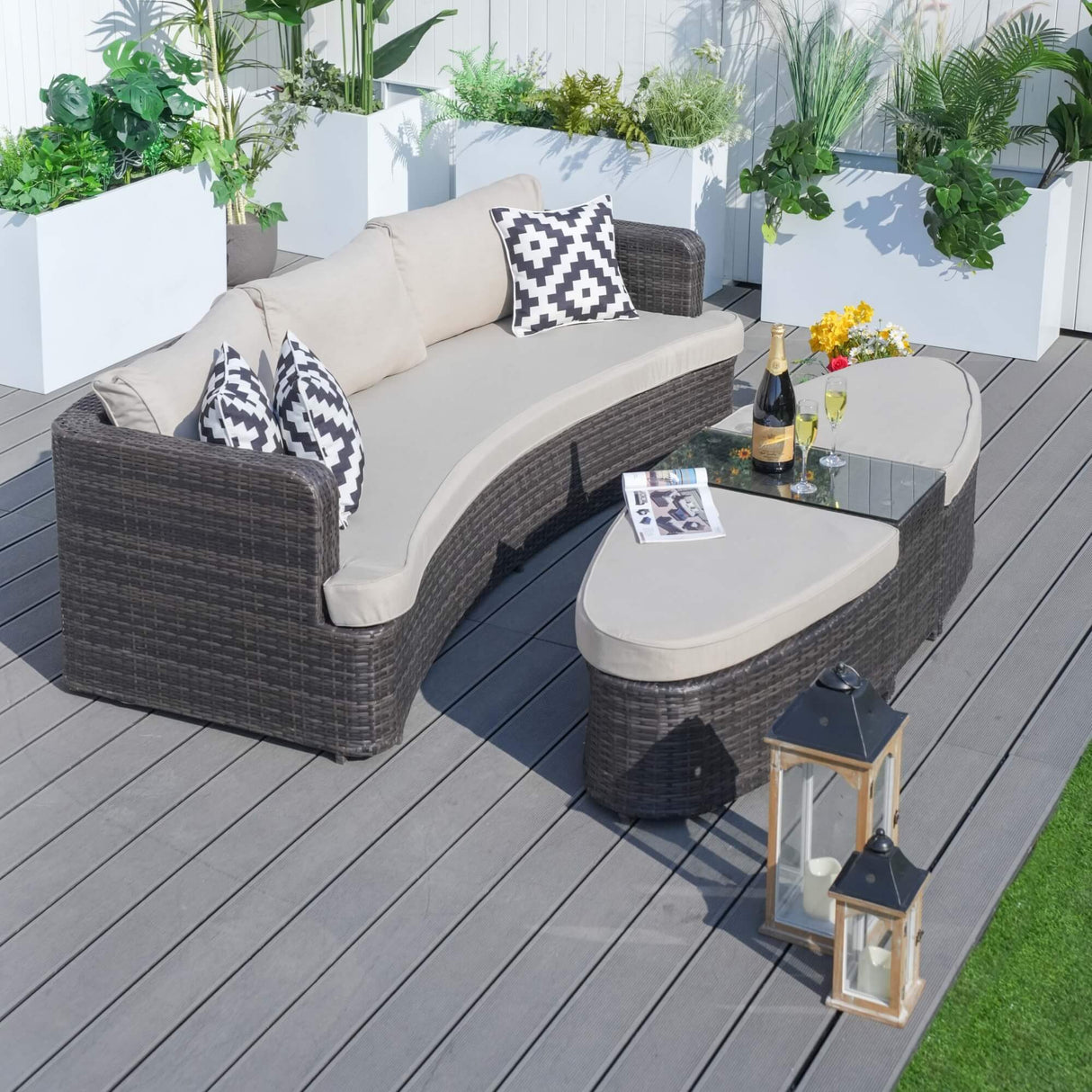 Outdoor Daybed (PAL-1202)