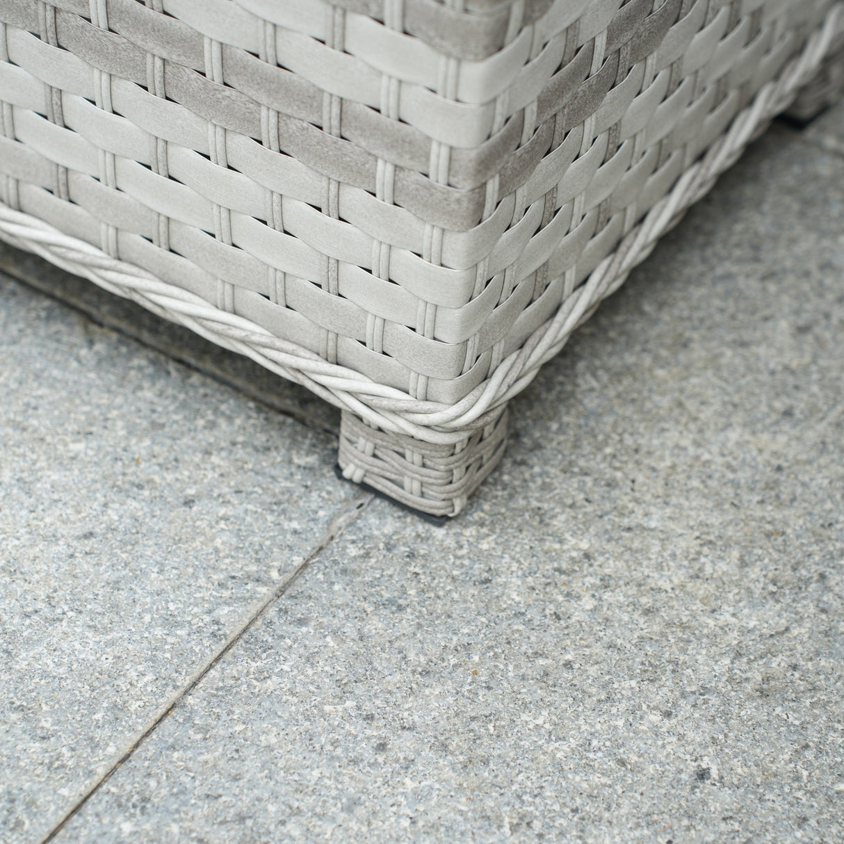 8-Piece PE Rattan Aluminum Corner Conversation Sofa Set with Adjustable Lift Table PAS-16002B-SET