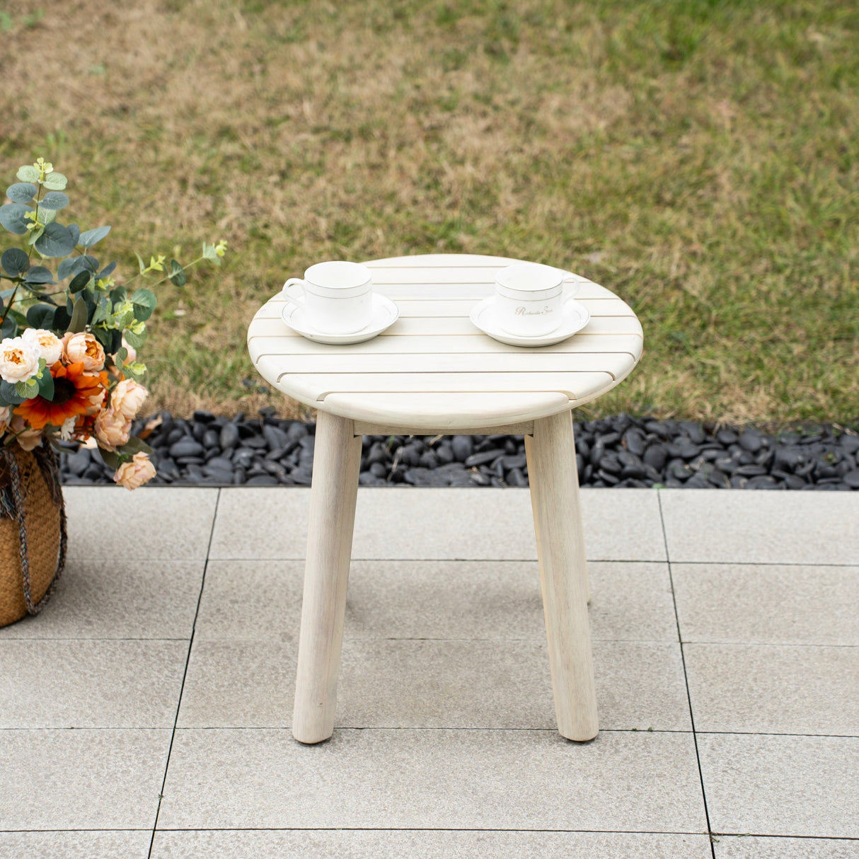 Solid Wood Side Table