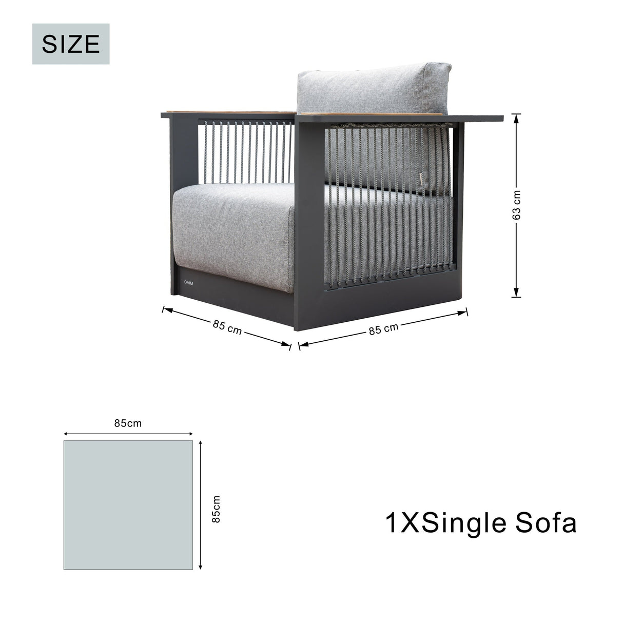 TALARA Aluminium Outdoor Armchair