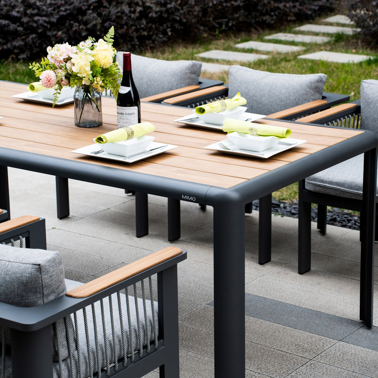 TALARA Aluminium Outdoor Dining Set (8-Seater)