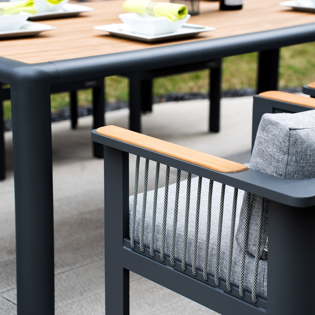 TALARA Aluminium Outdoor Dining Set (8-Seater)