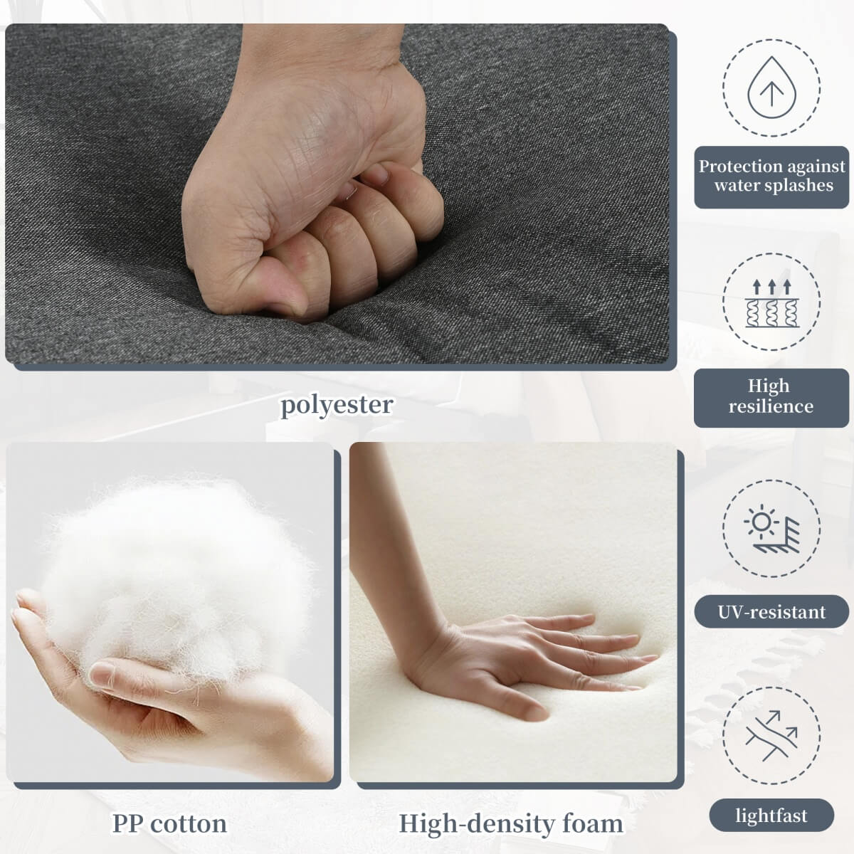 Garden Corner Sofa Set – Outdoor Lounge with Coffee Table and Footstool