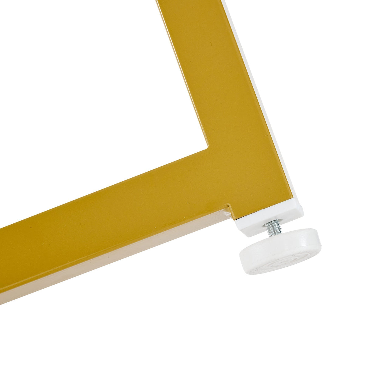 Modern Metal Frame Round Marble Dining Table and Chair Set (5 Pieces) with 4 Semi-Circular Stools