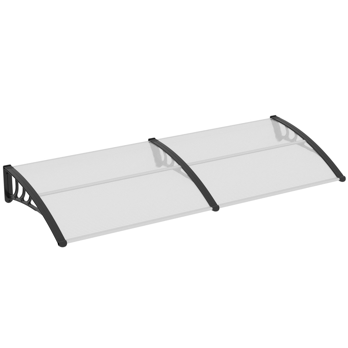 Front Door Canopy Outdoor Awning Polycarbonate White