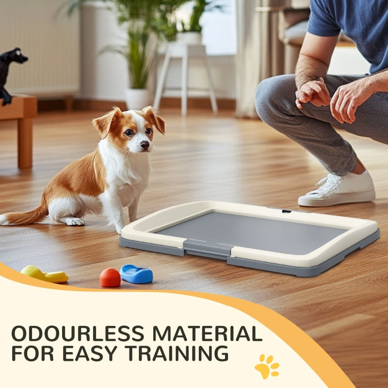Dog Toilet Tray for Training, Indoor Outdoor, 63 x 49 x 6cm