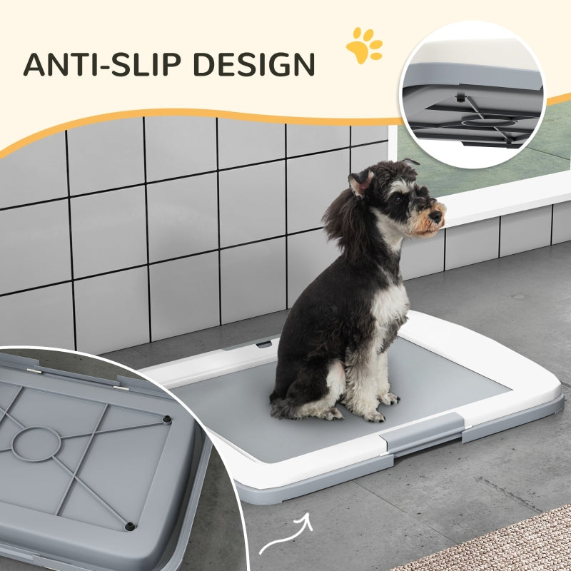Dog Toilet Tray for Training, Indoor Outdoor, 63 x 49 x 6cm
