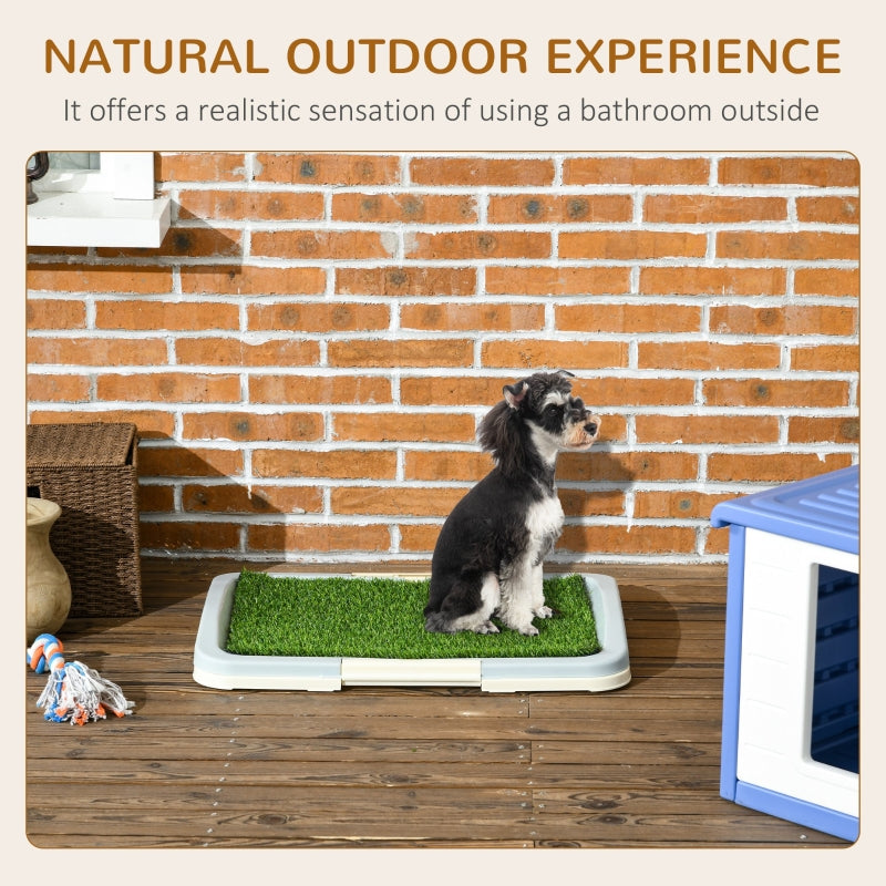Puppy Training Pad, Indoor Portable, Artificial Grass, 63 x 48.5cm