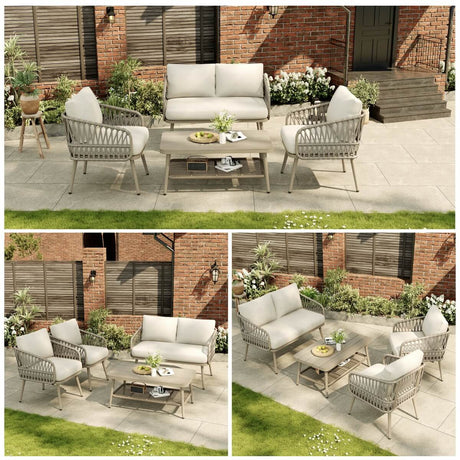 🆕 New In – 4 Seater Garden Furniture Set 🌿