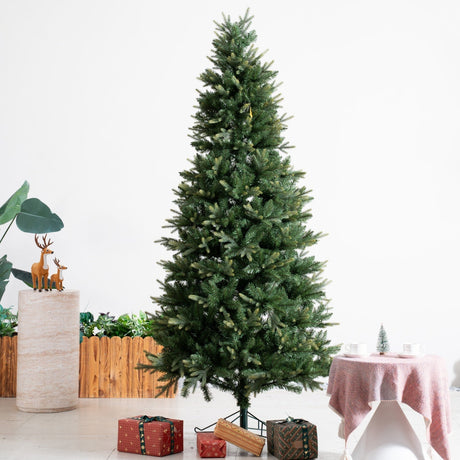 🎄 Bring Home the Magic with Our Lifelike Green Christmas Tree 🎄