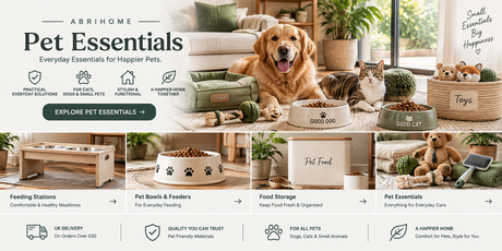 Pet Feeding & Essentials