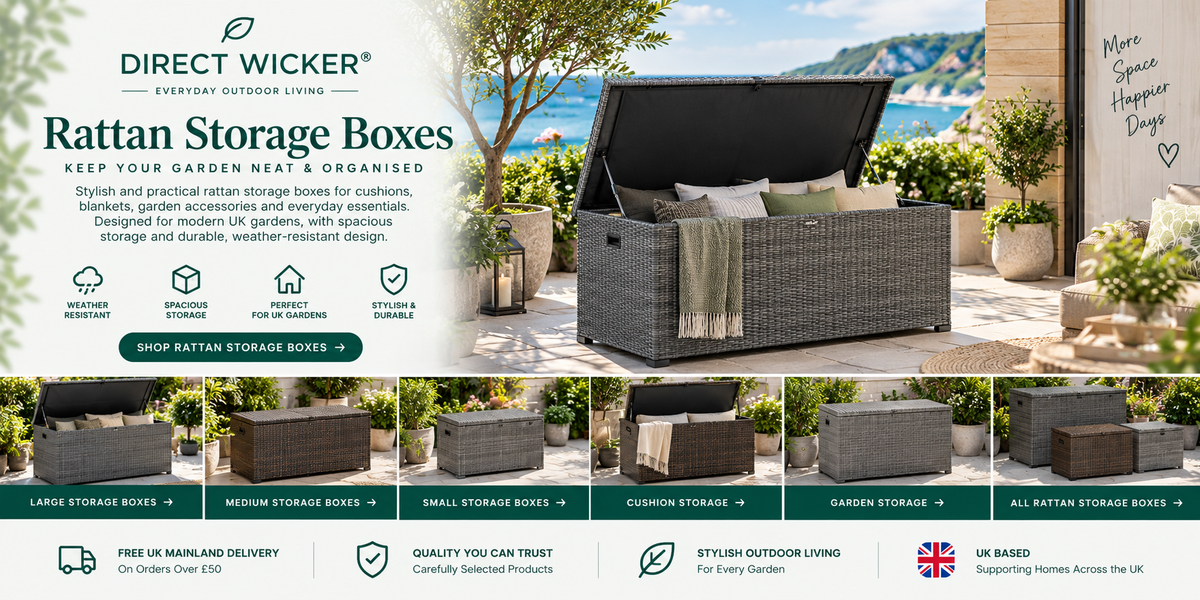 Rattan Storage Boxes
