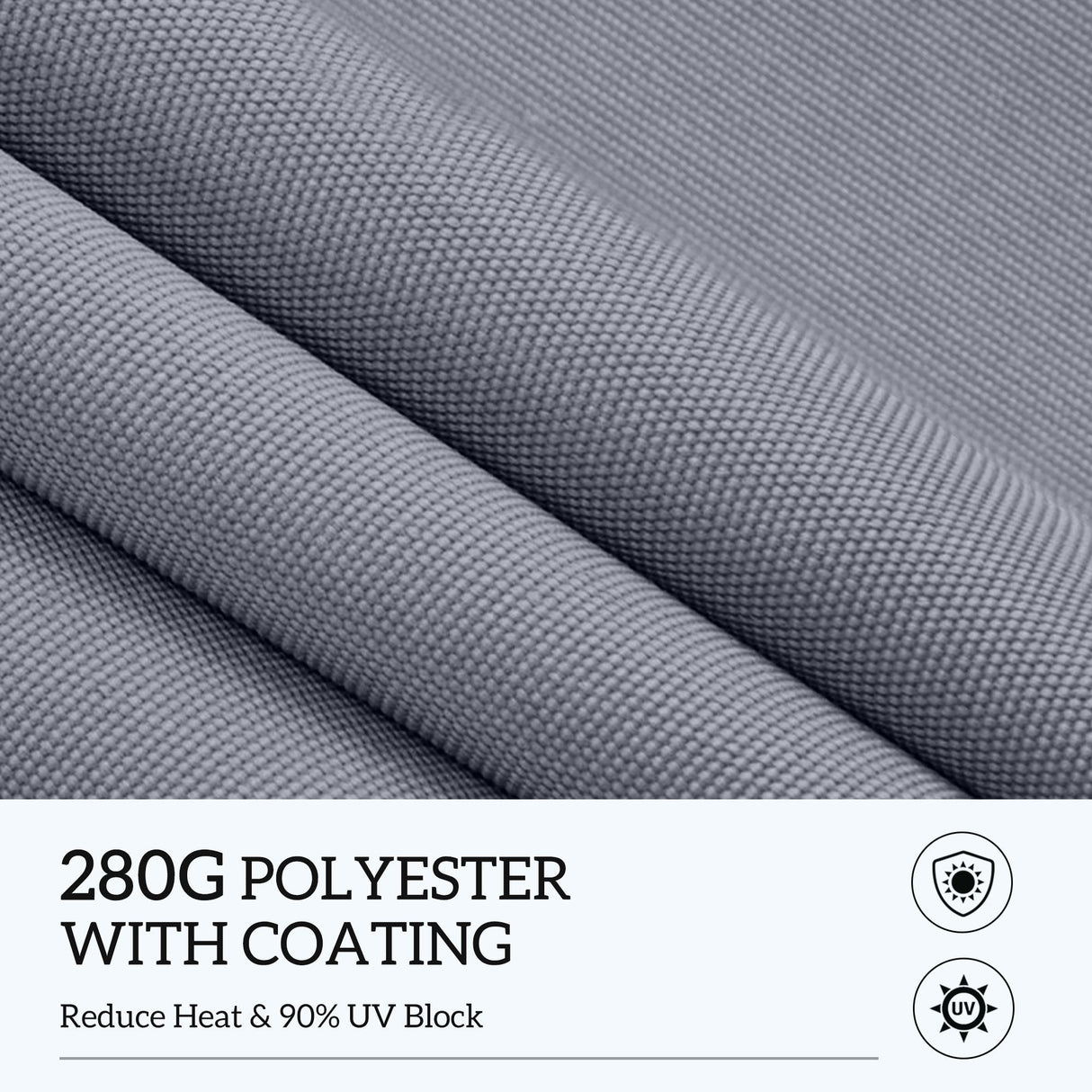 Manual Retractable Awning 4m x 3m - Grey