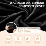 4FT Medium Bean Bag Sofa Chair - Soft Lounger for Reading & Relaxing