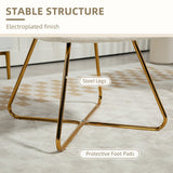 Set of Two Dining Chairs, Sherpa Fleece - Cream