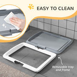 Dog Toilet Tray for Training, Indoor Outdoor, 63 x 49 x 6cm