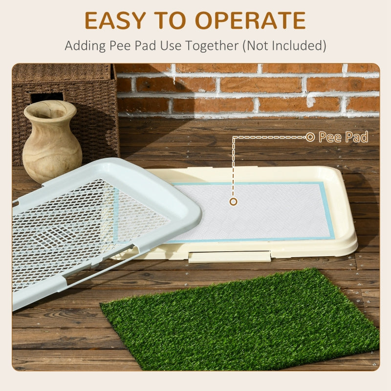 Puppy Training Pad, Indoor Portable, Artificial Grass, 63 x 48.5cm