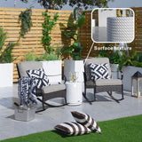 White Waterproof Outdoor Side Table - PAT-2462ST