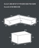 Waterproof Outdoor Furniture Cover Set RC-2022 - L-Shaped Sofa & Table, Heavy Duty, All-Season Protection