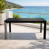 ARVE 160cm Aluminum Dining Table