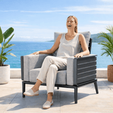 AUREL Aluminium Outdoor Armchair