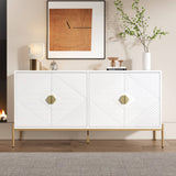 Modern Sideboard Cabinet - Large Storage Unit for Living Room, Dining Room or Hallway