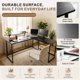 L Shaped Corner Desk - Home Office Computer Desk