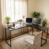 L Shaped Corner Desk - Home Office Computer Desk