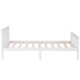 3ft Single Solid Pine Bed Frame — White Wooden Bed for Adults & Kids