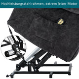 Power Lift Recliner Chair with Massage and Heat - Heavy Duty, Antiskid Fabric, Overstuffed Design