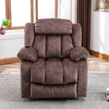 Power Massage Lift Recliner Chair with Heat & Vibration, Heavy Duty and Safety Motion - Antiskid Fabric