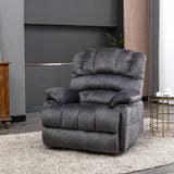 Electric Power Lift Recliner Chair Sofa with Massage and Heat, 2 Side Pockets, USB Ports