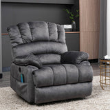 Electric Power Lift Recliner Chair - Massage and Heat, USB Ports, Side Pockets