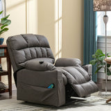 Electric Lift Recliner Chair for Elderly - Massage Chair with Cup Holders, Single Sofa