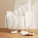 10-Point Massage Recliner Armchair - Cream