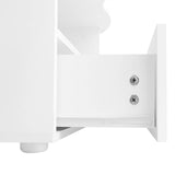 Cloud Shaped Coffee Table with Storage - Modern Coffee Table with Drawer