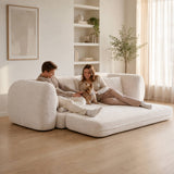 SOFTY Compressed Pull-Out Sofa Bed - Beige